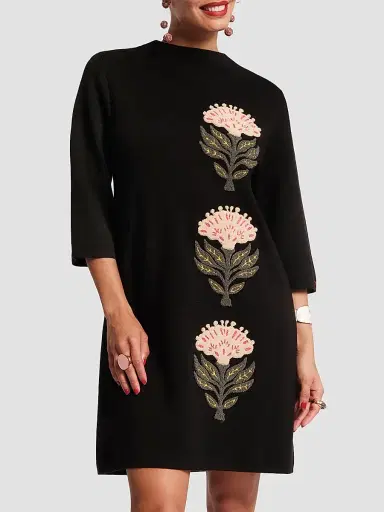Frances Valentine Women's Annie Dress Heirloom Floral | Thumbnail 2