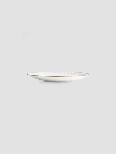 L'Objet Neptune Porcelain & 24K Gold Saucer | Thumbnail 3 L'Objet Neptune Porcelain & 24K Gold Saucer | Thumbnail 3