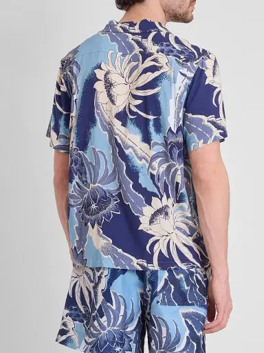 JW Anderson Men's Floral Camp Collar Shirt | Thumbnail 3 JW Anderson Men's Floral Camp Collar Shirt | Thumbnail 3