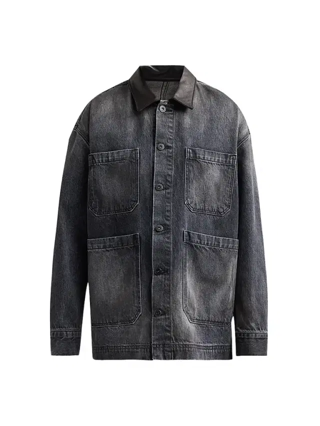 SLVRLAKE Women's Oversized Worker Denim Jacket