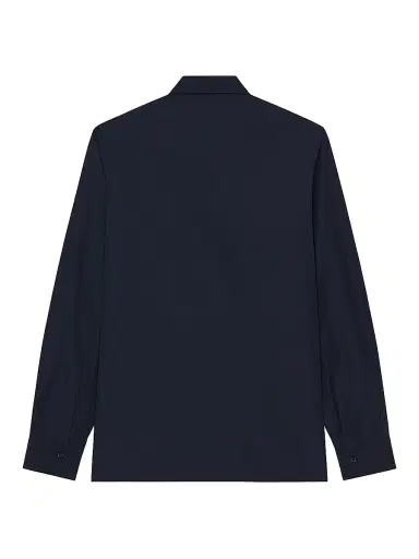 Givenchy Men's Shirt in Poplin with Cut-Thread | Thumbnail 2