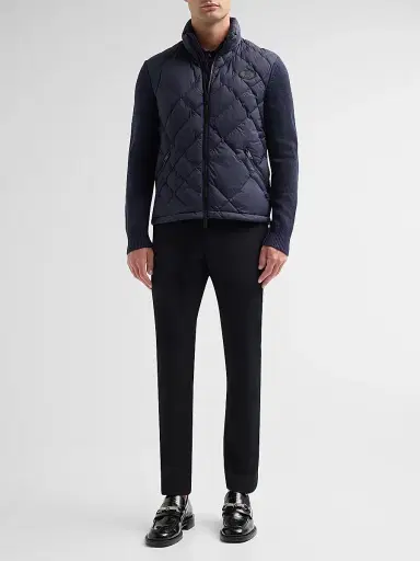 Burberry Men's Dunsbury Nylon Puffer Jacket | Thumbnail 2 Burberry Men's Dunsbury Nylon Puffer Jacket | Thumbnail 2