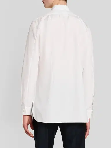 Jil Sander Men's Tailored Cotton Dress Shirt | Thumbnail 3 Jil Sander Men's Tailored Cotton Dress Shirt | Thumbnail 3