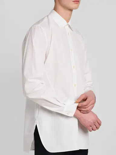 Jil Sander Men's Tailored Cotton Dress Shirt | Thumbnail 5 Jil Sander Men's Tailored Cotton Dress Shirt | Thumbnail 5