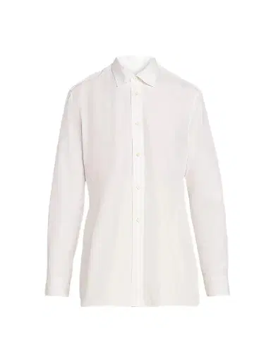 Jil Sander Men's Tailored Cotton Dress Shirt | Thumbnail 1 Jil Sander Men's Tailored Cotton Dress Shirt | Thumbnail 1