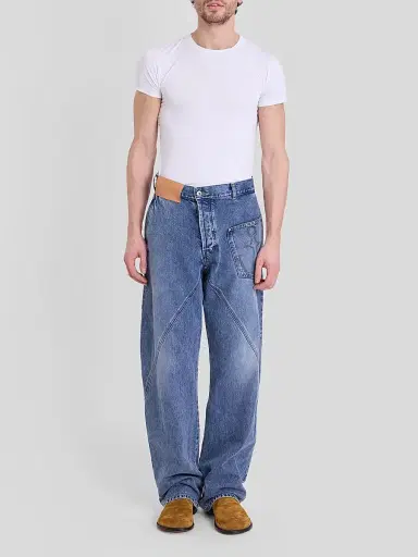 JW Anderson Men's Twisted Workwear Jeans | Thumbnail 2