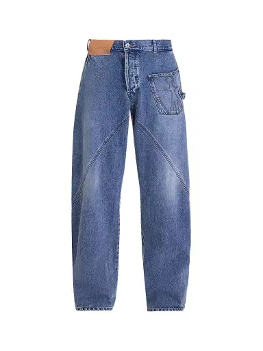 JW Anderson Men's Twisted Workwear Jeans | Thumbnail 1