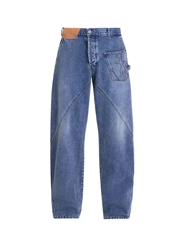 JW Anderson Men's Twisted Workwear Jeans