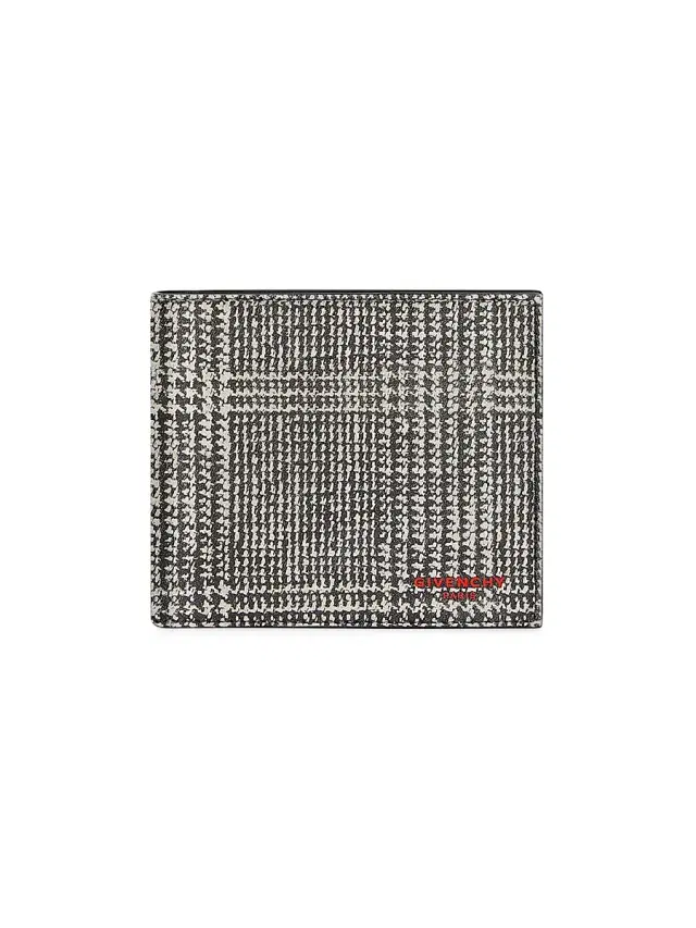 Givenchy Men's Wallet in Houndstooth Effect Leather