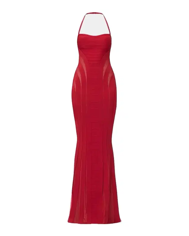 Hervé Léger Women's The Katie Halterneck Bandage Gown