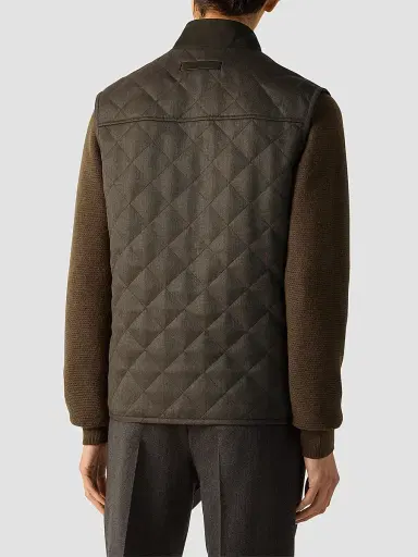 Zegna Men's Trofeo Wool Vest | Thumbnail 3 Zegna Men's Trofeo Wool Vest | Thumbnail 3