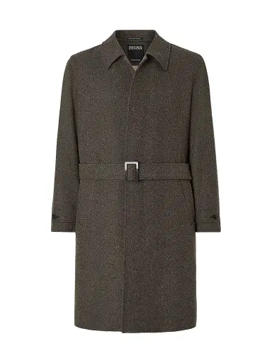 Zegna Men's Oasi Cashmere Trench Coat | Thumbnail 1 Zegna Men's Oasi Cashmere Trench Coat | Thumbnail 1