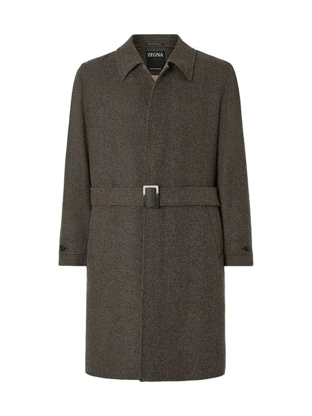 Zegna Men's Oasi Cashmere Trench Coat