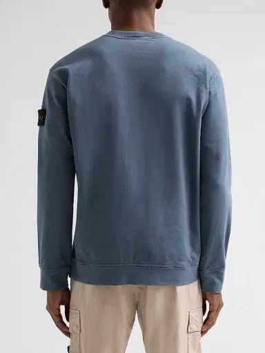 Stone Island Men's Felpa Cotton Sweatshirt | Thumbnail 3