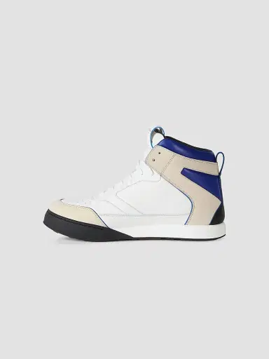 Givenchy Men's Yard High-Top Sneakers in Leather | Thumbnail 3 Givenchy Men's Yard High-Top Sneakers in Leather | Thumbnail 3