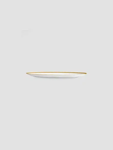 L'Objet Neptune Porcelain & 24K Gold Large Oval Platter | Thumbnail 2 L'Objet Neptune Porcelain & 24K Gold Large Oval Platter | Thumbnail 2