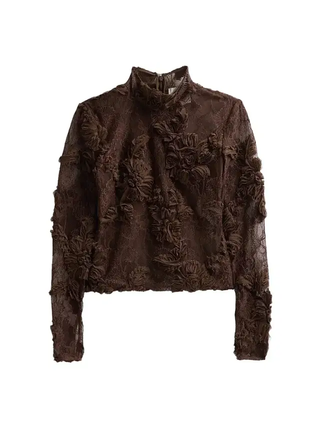Aknvas Women's Freja Lace Blouse
