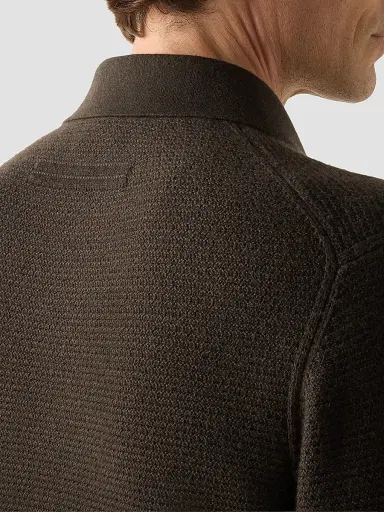 Zegna Men's Oasi Cashmere Polo Shirt | Thumbnail 5 Zegna Men's Oasi Cashmere Polo Shirt | Thumbnail 5