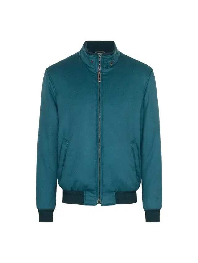 Stefano Ricci Men's Cashmere and Lambskin Leather Blouson Jacket
