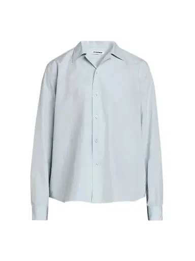 Jil Sander Men's Lightweight Cotton Dress Shirt | Thumbnail 1 Jil Sander Men's Lightweight Cotton Dress Shirt | Thumbnail 1