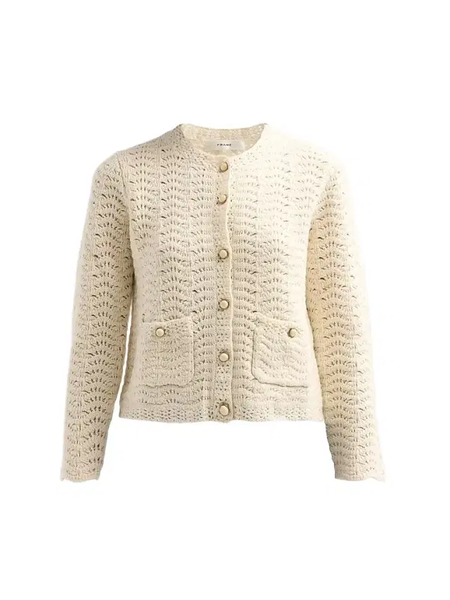 Frame Women's The Chevron Knit Cardigan