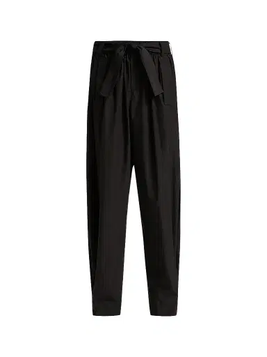 DEREK LAM 10 CROSBY Women's Connor Cotton-Poplin Tapered Self-Belt Pants | Thumbnail 1