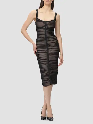 Hervé Léger Women's The Gloria Bandage Midi Dress | Thumbnail 2