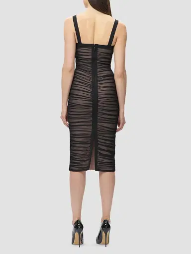Hervé Léger Women's The Gloria Bandage Midi Dress | Thumbnail 3