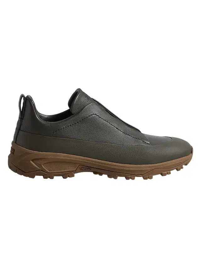 Zegna Men's Triple Stitch Monte Secondskin Sneakers