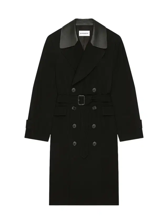 Givenchy Men's Couture Seam Trench Coat in Wool