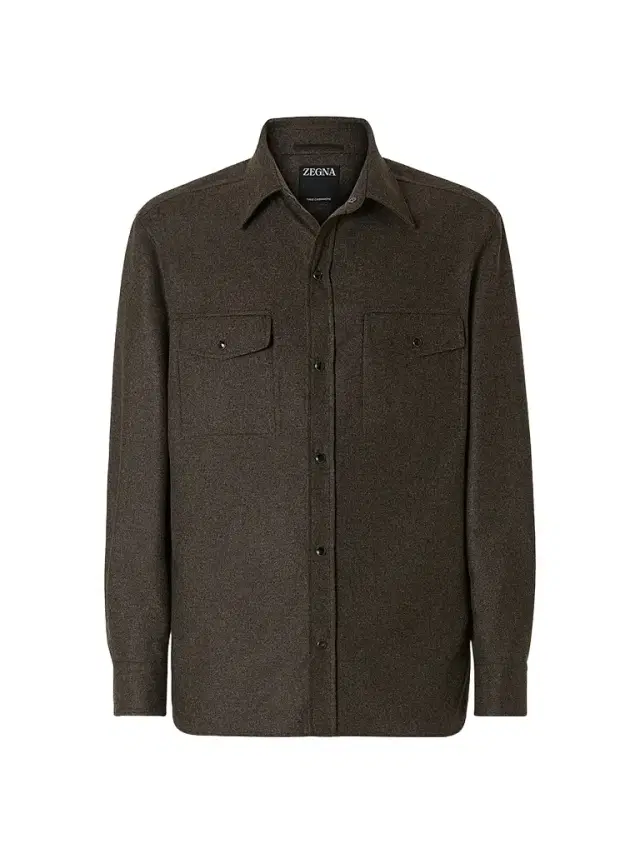 Zegna Men's Oasi Cashmere Overshirt