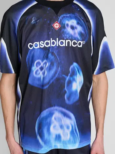 Casablanca Men's Short-Sleeve Football Top | Thumbnail 5