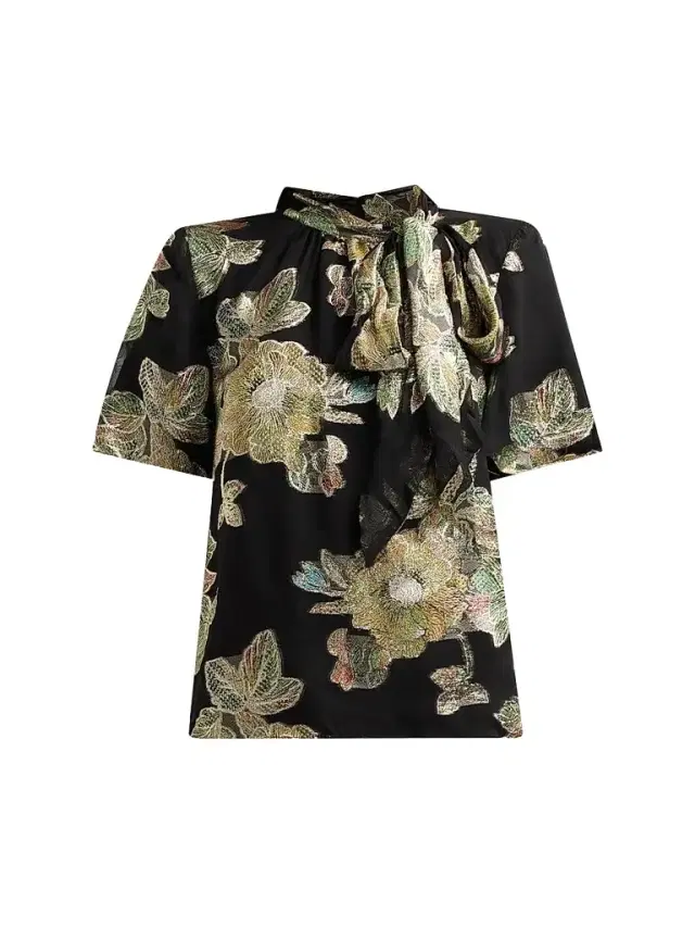 Ramy Brook Women's Balinda Floral Embroidered Top