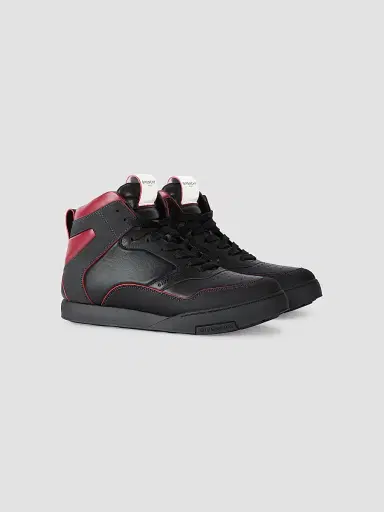 Givenchy Men's Yard High-Top Sneakers in Leather | Thumbnail 2
