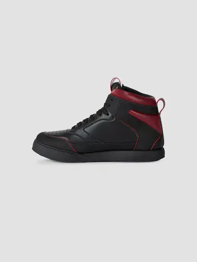 Givenchy Men's Yard High-Top Sneakers in Leather | Thumbnail 3