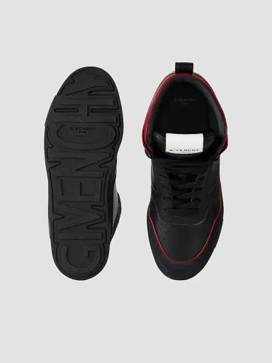 Givenchy Men's Yard High-Top Sneakers in Leather | Thumbnail 5