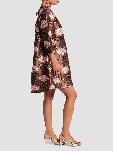 Frances Valentine Women's Diplomat Floral Mini Dress | Thumbnail 4