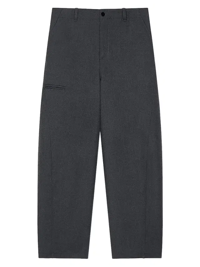 Givenchy Men's Couture Seam Pants in Cotton with Checked Reverse