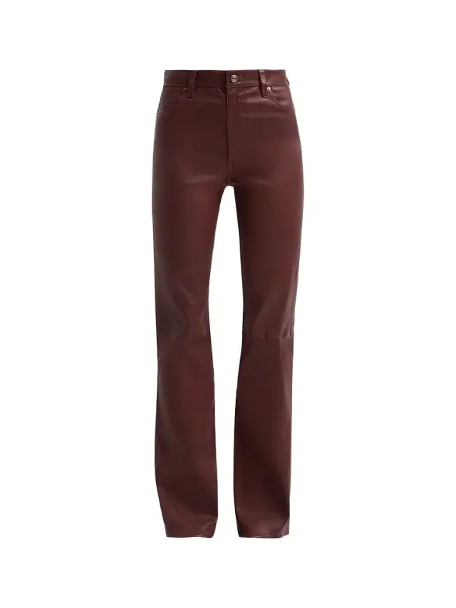 Frame Women's Reboot Leather Straight-Leg Pants