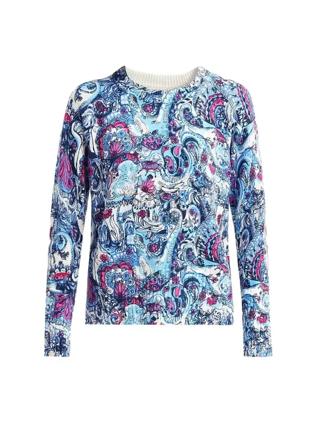 Lilly Pulitzer Women's Salima Paisley Parade Sweater