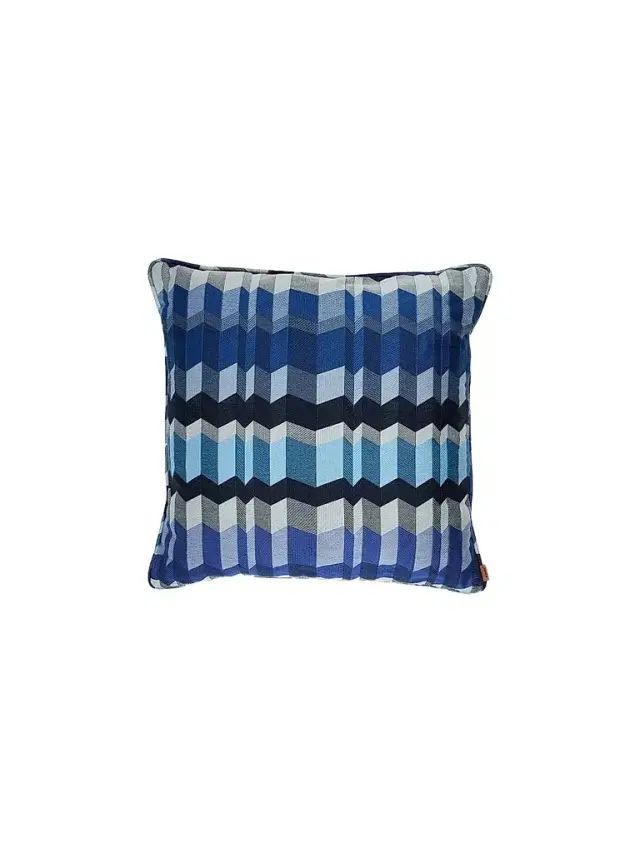 Missoni Positano Chevron-Striped Square Cushion