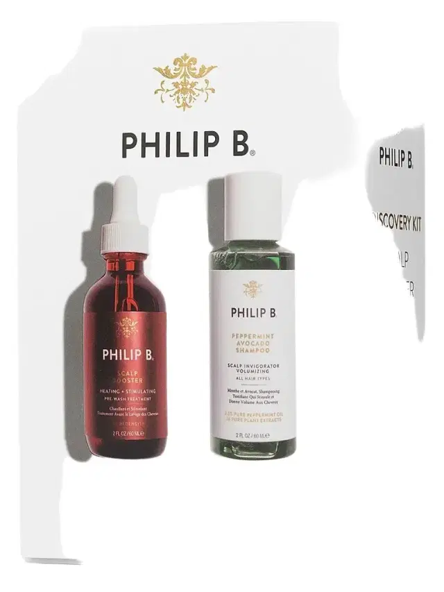 Philip B Women's Scalp Booster 2-Piece Hair Treatment & Shampoo Set