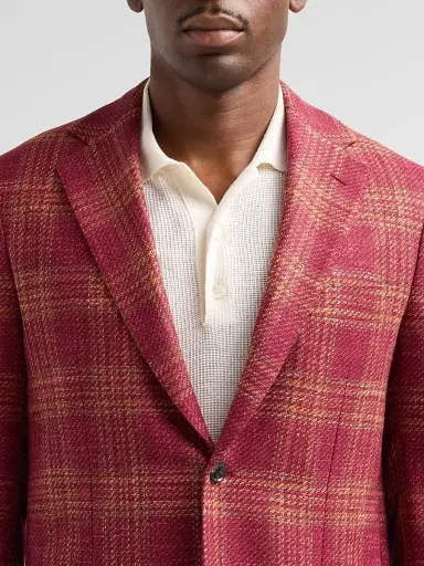 Sartorio Napoli Men's Plaid Sport Coat | Thumbnail 5 Sartorio Napoli Men's Plaid Sport Coat | Thumbnail 5
