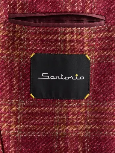 Sartorio Napoli Men's Plaid Sport Coat | Thumbnail 6 Sartorio Napoli Men's Plaid Sport Coat | Thumbnail 6
