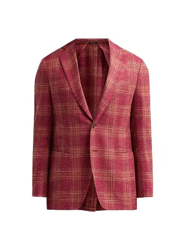 Sartorio Napoli Men's Plaid Sport Coat | Thumbnail 1 Sartorio Napoli Men's Plaid Sport Coat | Thumbnail 1