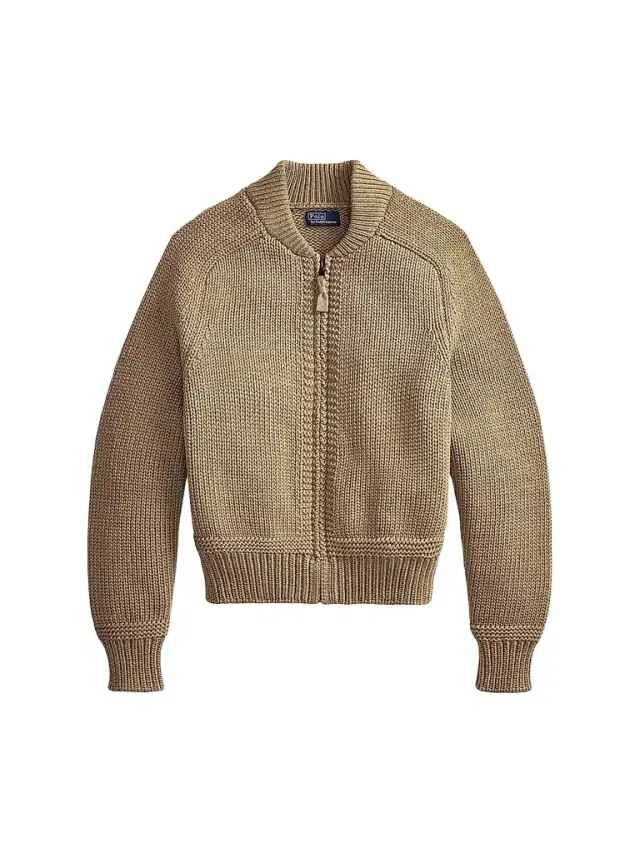 Polo Ralph Lauren Women's Cotton-Blend Full-Zip Sweater