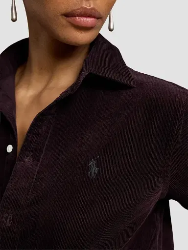 Polo Ralph Lauren Women's Corduroy Cotton Shirt | Thumbnail 5 Polo Ralph Lauren Women's Corduroy Cotton Shirt | Thumbnail 5