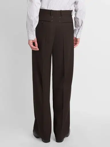 Maison Margiela Men's Wool Trousers | Thumbnail 3 Maison Margiela Men's Wool Trousers | Thumbnail 3