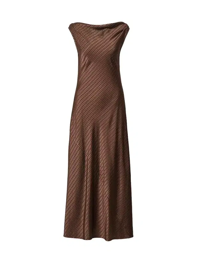 rag & bone Women's Jessica Bias-Cut Maxi Dress