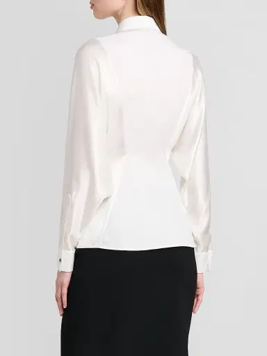 Versace Women's Informal Poplin Shirt | Thumbnail 3